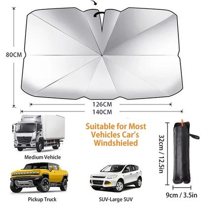 Car Windshield Sun Shade Umbrella