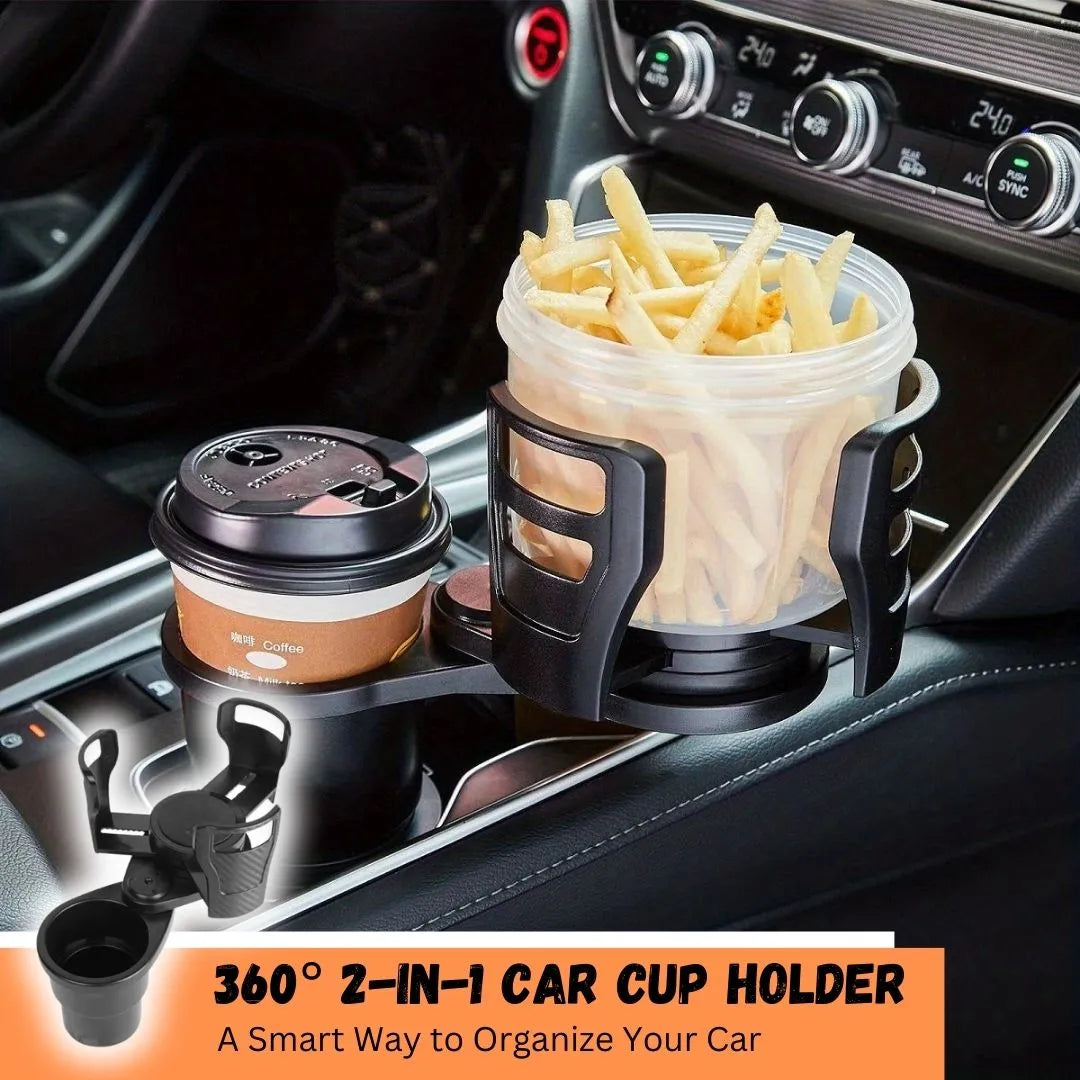 2-IN-1 CAR CUP HOLDER