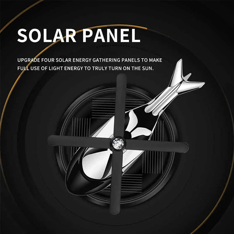 Solar Copter Car Air-Freshener