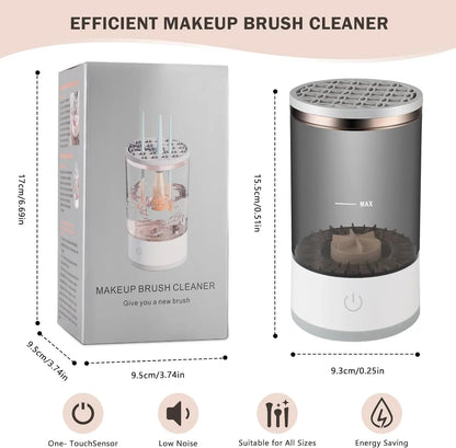 Automatic Makeup Brush Cleaner