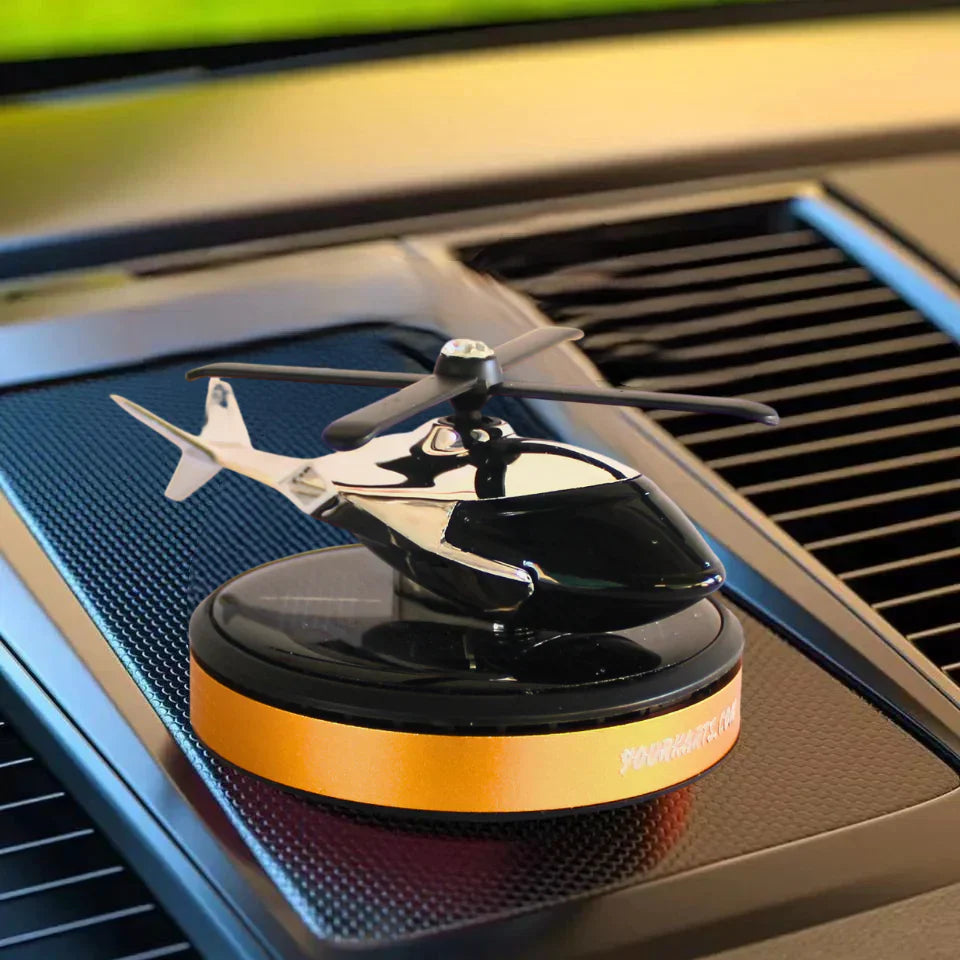 Solar Copter Car Air-Freshener