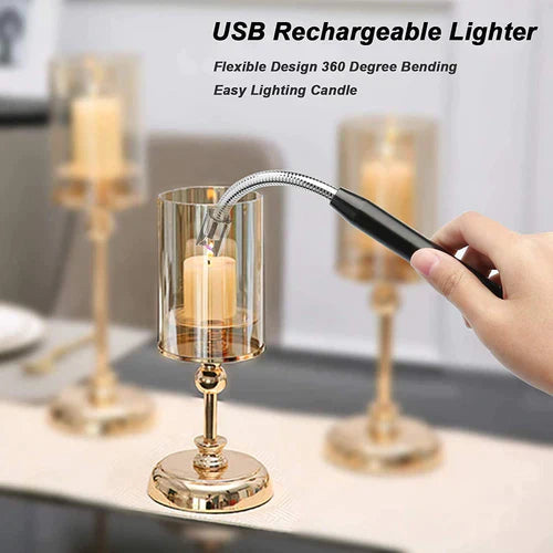 Rechargeable USB Electric Arc Lighter