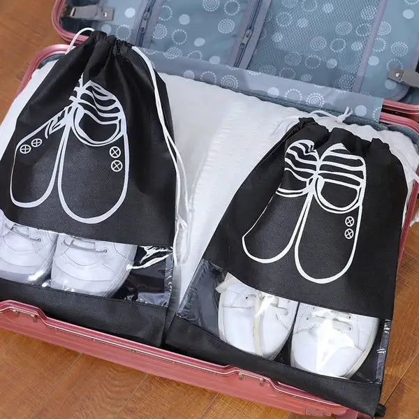 Non Woven Shoe Bag Travel Shoe Slipper Storage Bag
