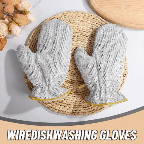 Multipurpose Wire Dishwashing Gloves 1 Pair