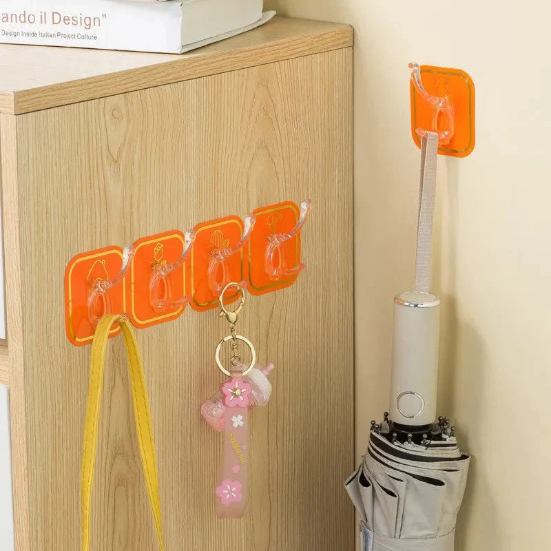 6 in 1 Sticky Wall Hanger