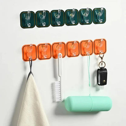 6 in 1 Sticky Wall Hanger