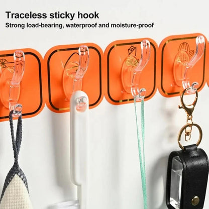 6 in 1 Sticky Wall Hanger