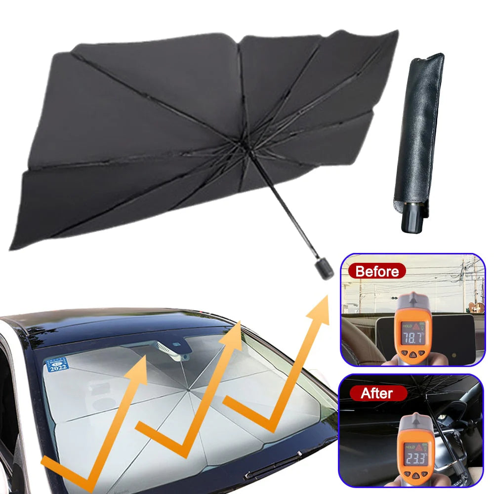 Car Windshield Sun Shade Umbrella